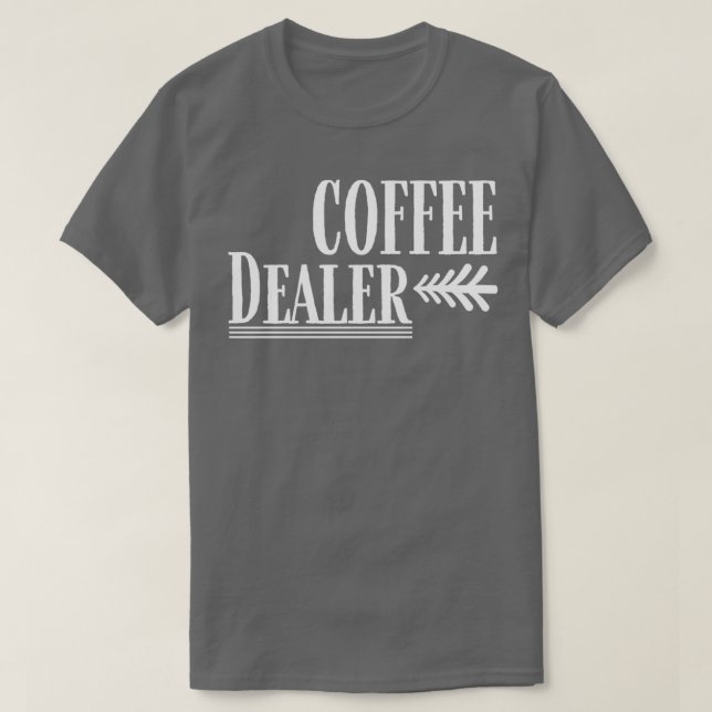 Kaffeehändlerin T-Shirt (Design vorne)