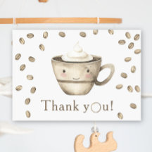 Kaffeehaus Babydusche Danke