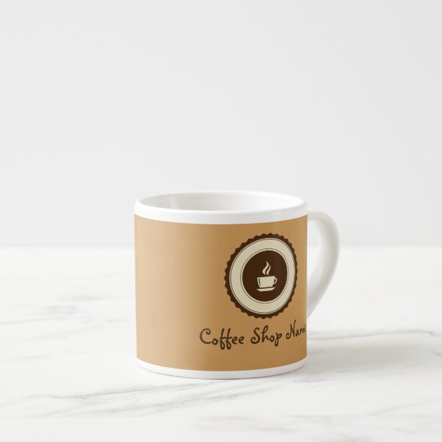 Kaffeehaus Espressotasse (Vorderseite Rechts)