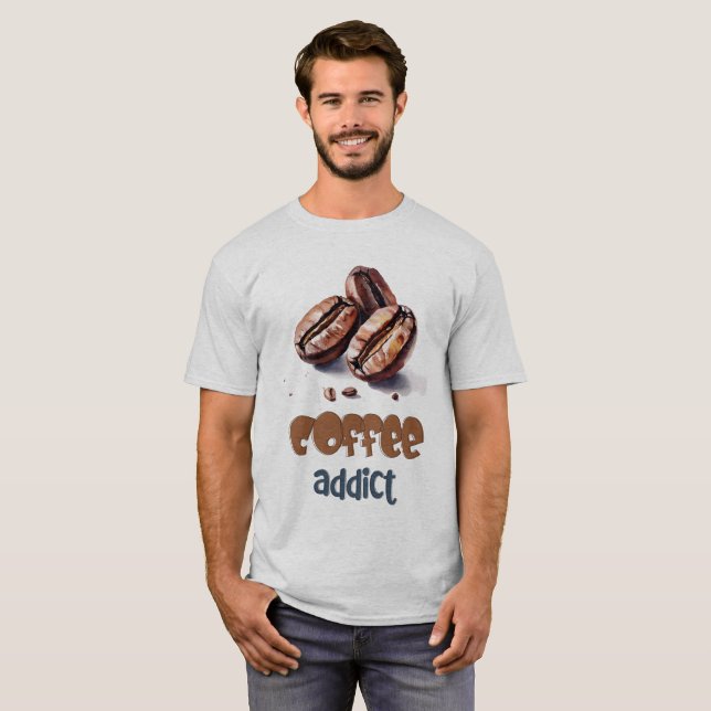 Kaffeehaus? Feiern Sie die Liebe des Koffeins T-Shirt (Vorne ganz)