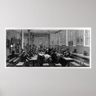 Kaffeehaus für Arbeiter Poster