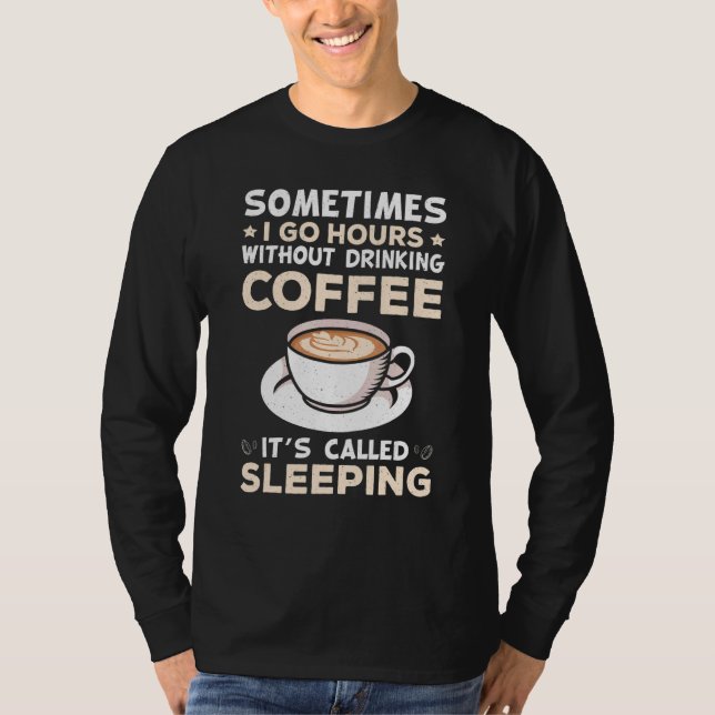 Kaffeehaus für Vater und Mama T-Shirt (Vorderseite)