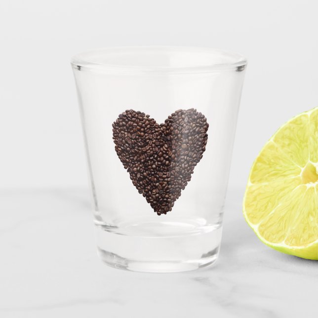 Kaffeehaus Schnapsglas (Vorderseite)