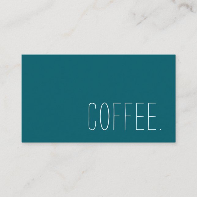 Kaffeehaus Treue Simple Punch (Vorderseite)