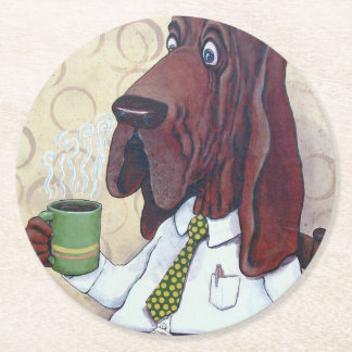 Kaffeehaus-Untersetzer Runder Pappuntersetzer