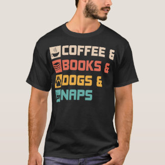 Kaffeehäuser und Hunde bedienen Nickerchen, die Ti T-Shirt