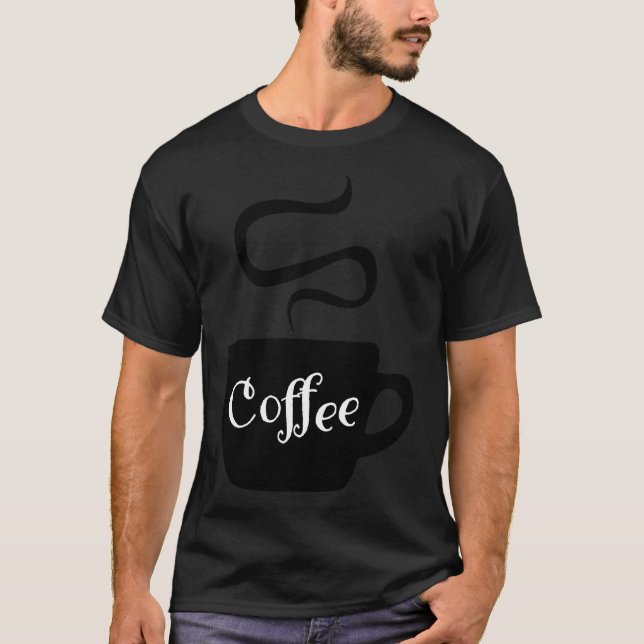 Kaffeehauskunst T-Shirt (Vorderseite)