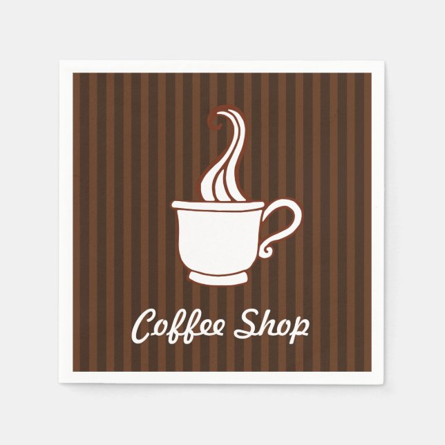 Kaffeehausservietten Serviette (Vorderseite)