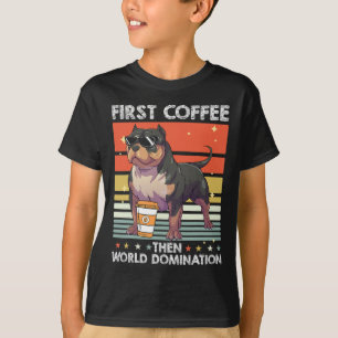 Kaffeehund - Pet American Bully T-Shirt
