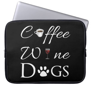 Kaffeehunde Laptop-Sieb Laptopschutzhülle