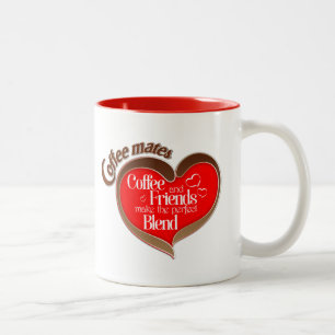 Kaffeekameraden Zweifarbige Tasse