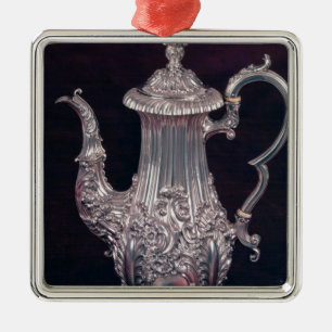 Kaffeekanne durch John Watson, Sheffield, 1818 Silbernes Ornament