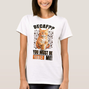 Kaffeekanne Frauen Weiß T-Shirt