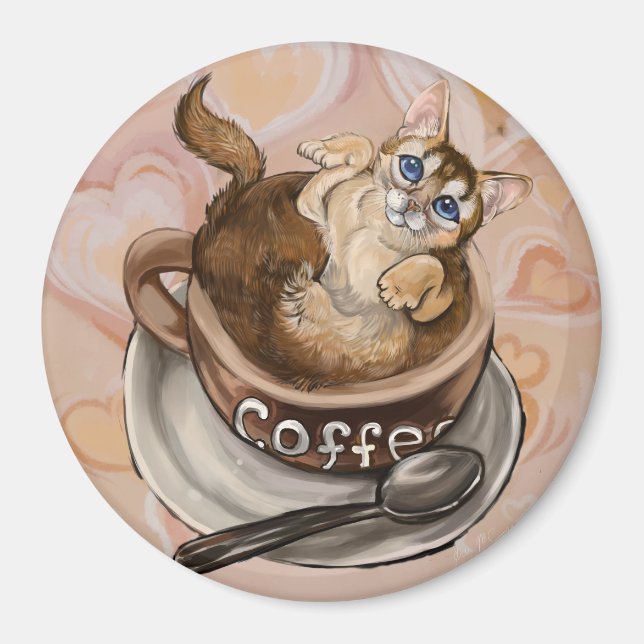 Kaffeekanne Magnet (Vorne)
