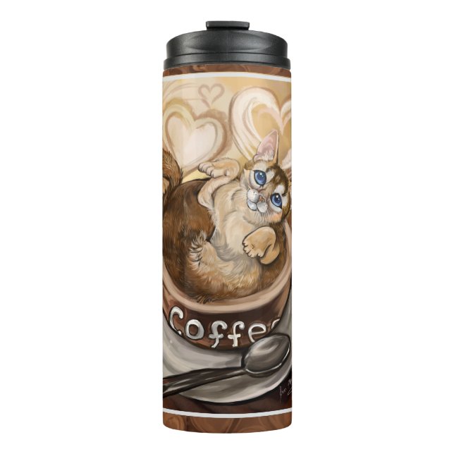 Kaffeekanne Thermosbecher (Vorderseite)