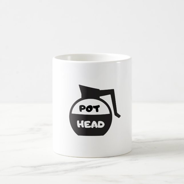 Kaffeekannen-Kopf Kaffeetasse (Mittel)