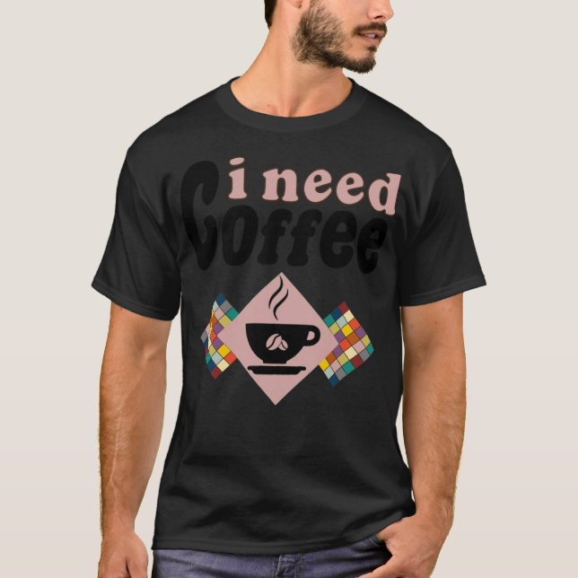 Kaffeekappuccino-Klettersteig T-Shirt (Vorderseite)