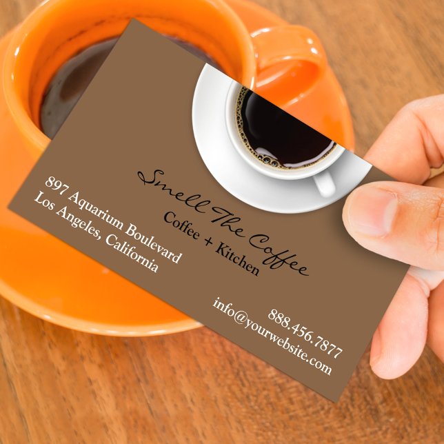 Kaffeekarte Visitenkarte (Von Creator hochgeladen)