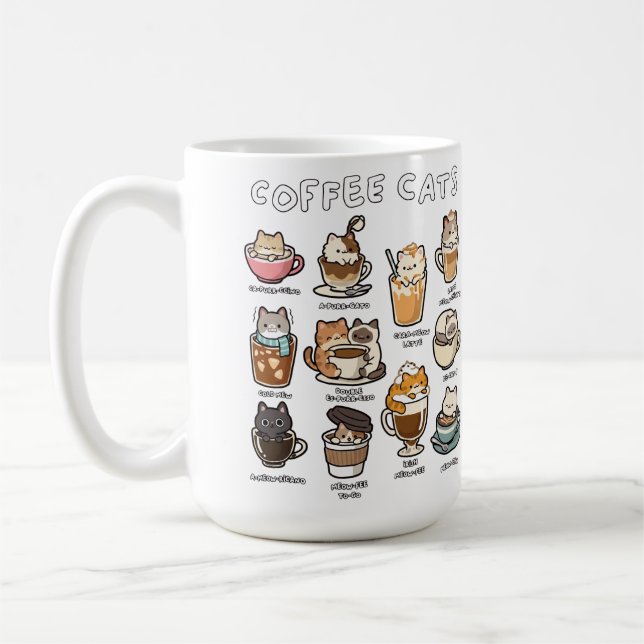 Kaffeekatze  kaffeetasse (Links)