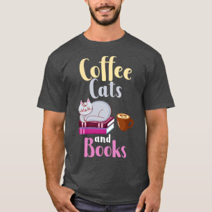 Kaffeekatzen Bücher 1 T-Shirt