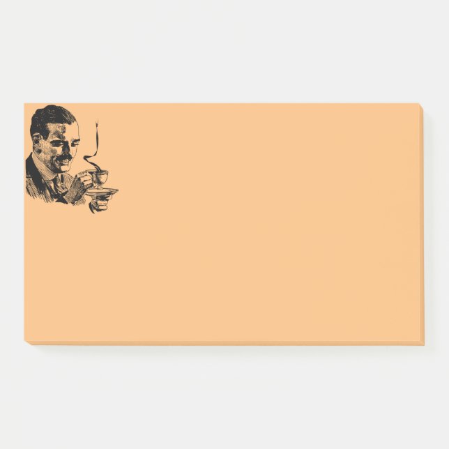 ‚Kaffeeklatsch‘ Post-it Klebezettel (Vorderseite)