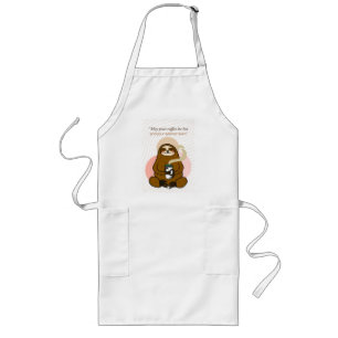 Kaffeekochen Lange Schürze