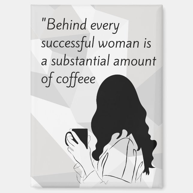 Kaffeekochen Magnet (Vorderseite)