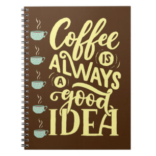 Kaffeekochen Notizblock