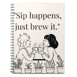 Kaffeekochen Notizblock