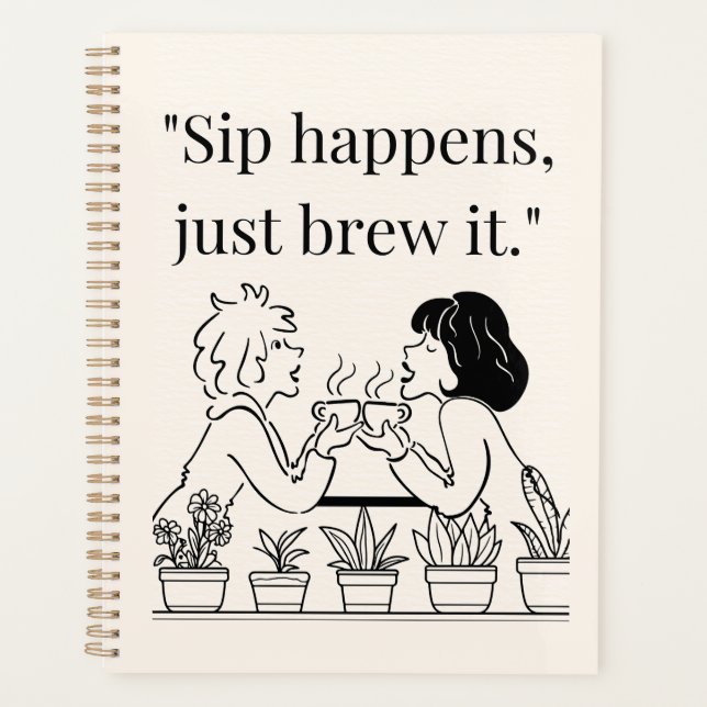 Kaffeekochen Planer (Vorderseite)