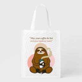 Kaffeekochen Wiederverwendbare Einkaufstasche