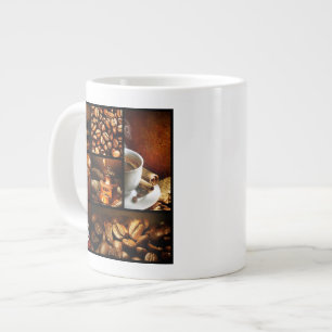 Kaffeekollage 2 Jumbo-Tasse