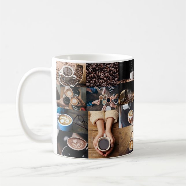 Kaffeekollage Kaffeetasse (Links)