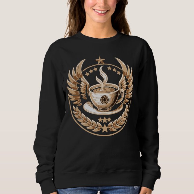 Kaffeekommandeur Sweatshirt (Vorderseite)