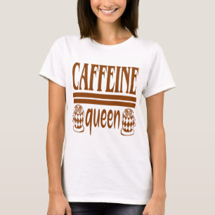 Kaffeekönigin Geschenk für Kaffeetrinker T-Shirt