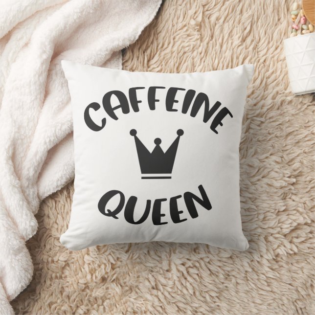 Kaffeekönigin Kissen (Decke)
