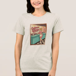 Kaffeekönigin Tri-Blend Shirt