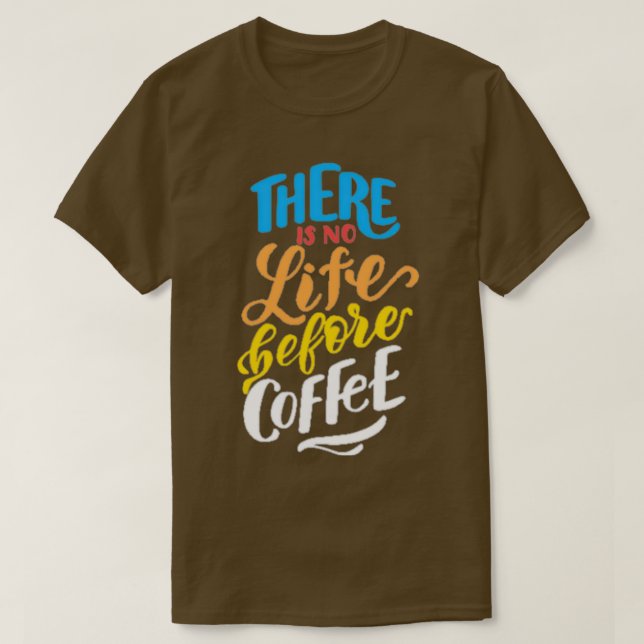 Kaffeekonzept 12 T-Shirt (Design vorne)