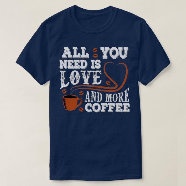 Kaffeekonzept 26 T-Shirt (Design vorne)