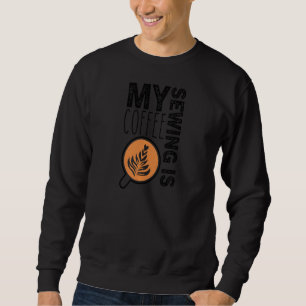 Kaffeekonzept für Frauen Cooler Kaffee Barista Sweatshirt