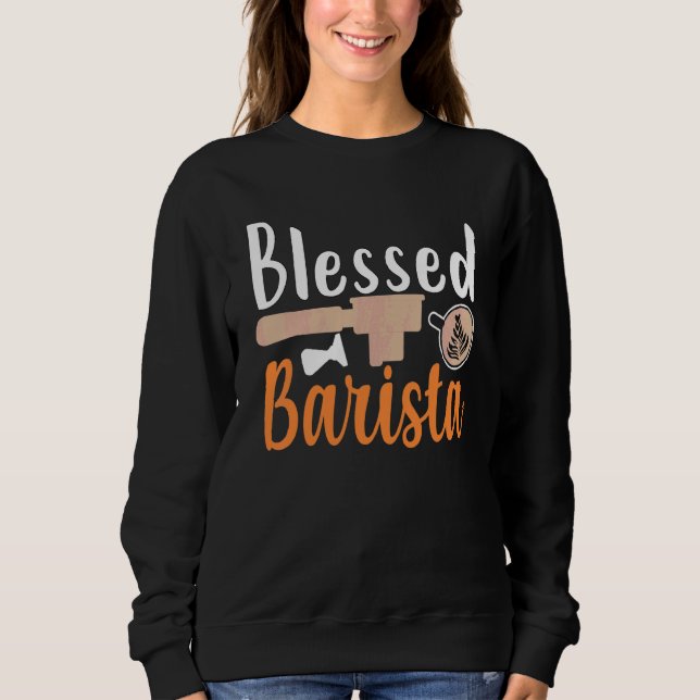 Kaffeekonzept Kaffee Cooler Kaffee Kaffee 4 Sweatshirt (Vorderseite)