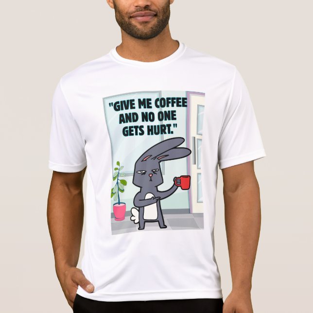 Kaffeekonzept T-Shirt (Vorderseite)