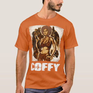 Kaffeekrebs und Cleopatra Jones 70er Ausbeutung T-Shirt