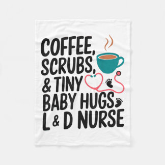 Kaffeekrüber Baby Hugs L&d Kurse Zitat Fleecedecke