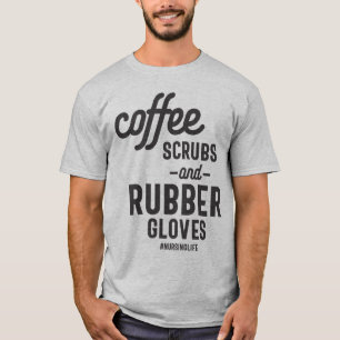 Kaffeekrüber und Gummihandschuhe Funny T-Shirt