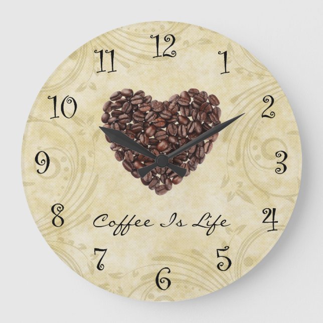 Kaffeeküche Uhr (Vorderseite)