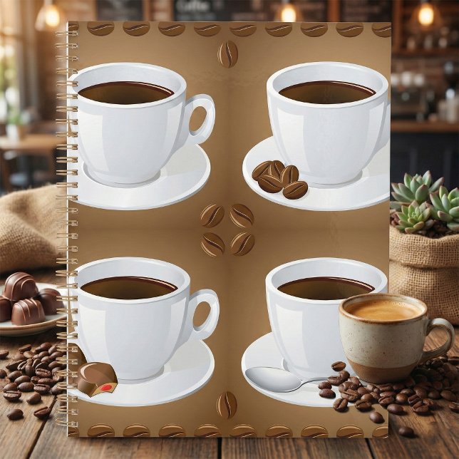 Kaffeekuchen mit Bohnen und Schokolade Planer (Von Creator hochgeladen)
