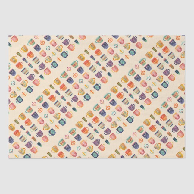 Kaffeekuchen Seidenpapier (Vorderseite)