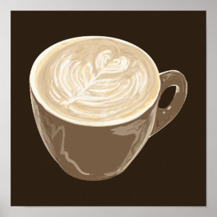 Kaffeekulturkunst Poster