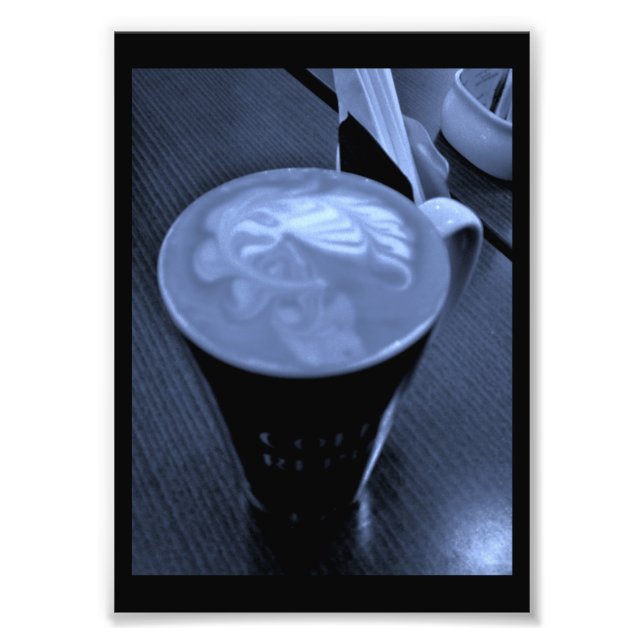 Kaffeekunst Fotodruck (Vorne)